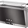 Russell Hobbs Luna Langschlitz Langschlitz-Toaster Moonlight Grau 19